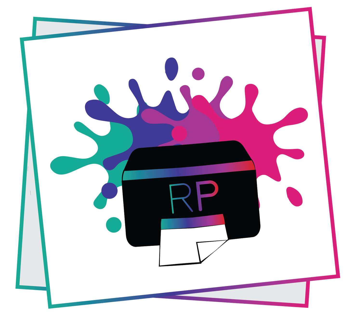 Square Cut Stickers