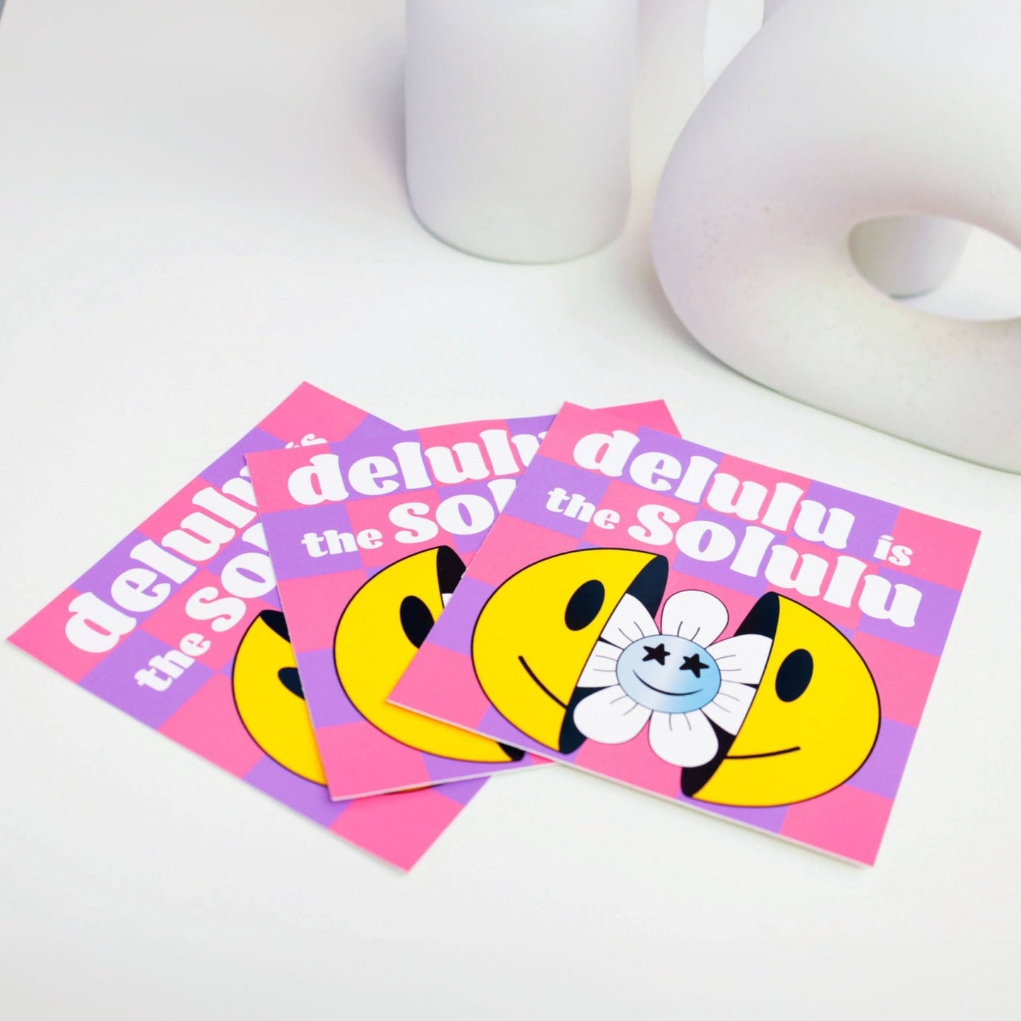 Delulu is the Solulu Sticker