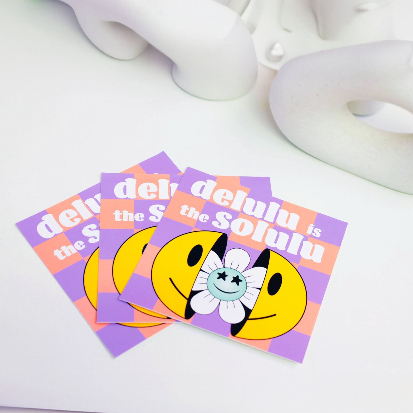 Delulu is the Solulu Sticker