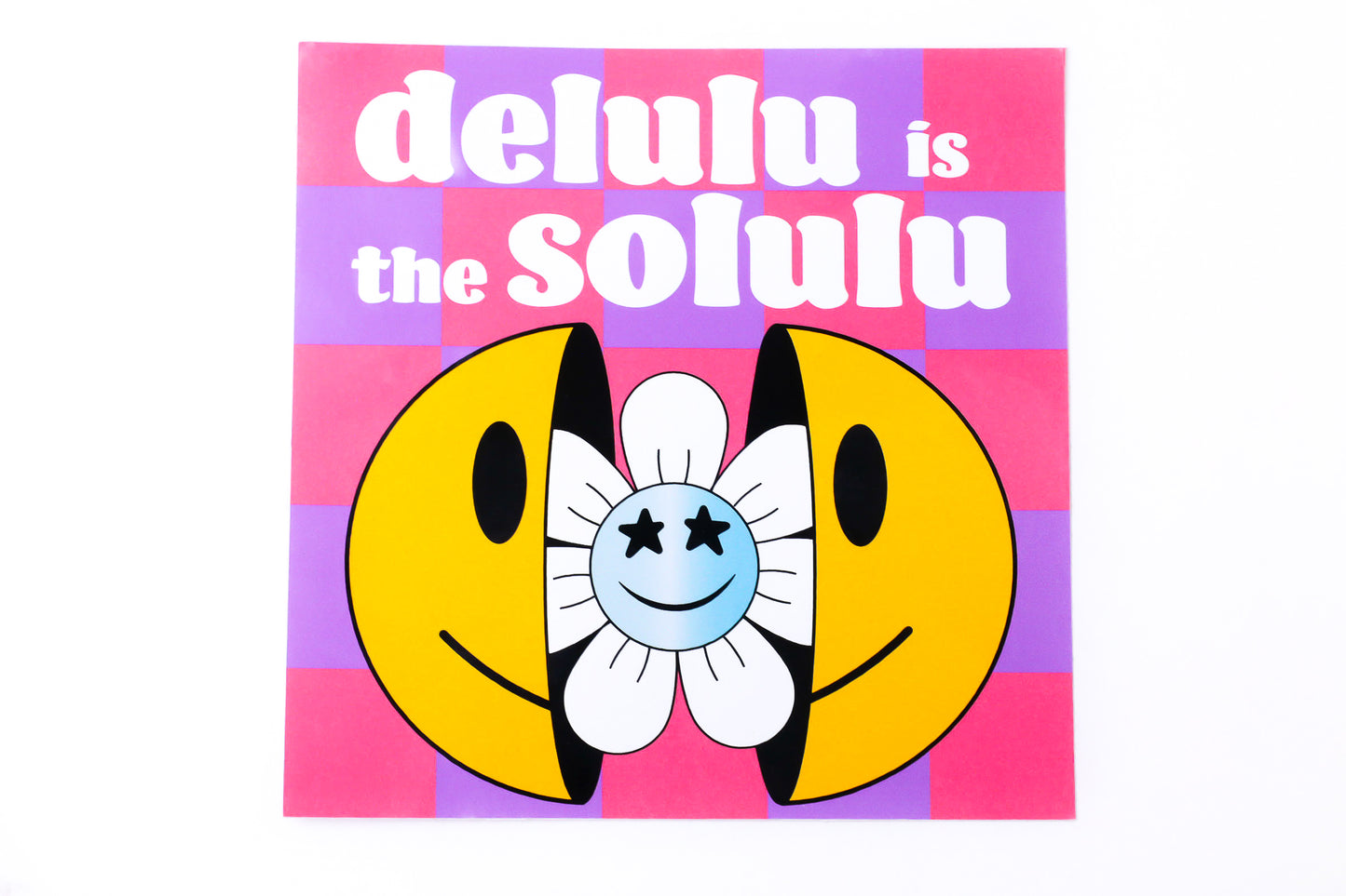 Delulu is the Solulu Sticker